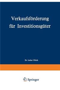 Verkaufsförderung Für Investitionsgüter