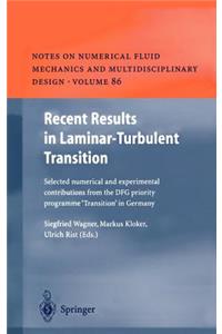 Recent Results in Laminar-Turbulent Transition