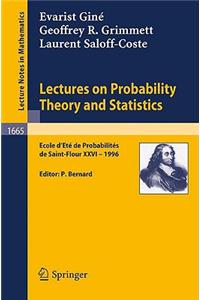 Lectures on Probability Theory and Statistics