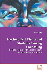 Psychological Distress of Students Seeking Counseling