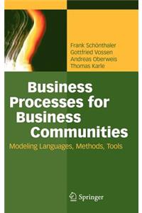 Business Processes for Business Communities