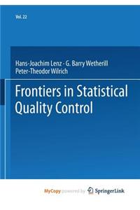 Frontiers in Statistical Quality Control