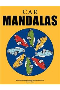 Car Mandalas - Beautiful mandalas featuring cars for colouring in