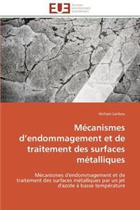 Mécanismes D Endommagement Et de Traitement Des Surfaces Métalliques