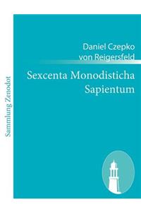 Sexcenta Monodisticha Sapientum