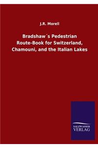 Bradshaw´s Pedestrian Route-Book for Switzerland, Chamouni, and the Italian Lakes