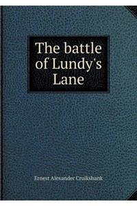 The Battle of Lundy's Lane