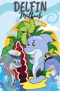 Delphin Malbuch