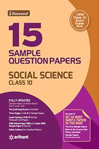 15 Sample Question Papers Social Science Class 10th CBSE