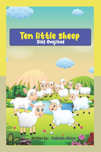 Ten little sheep