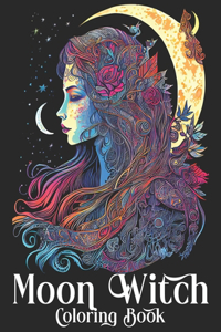 Moon Witch - Coloring Book