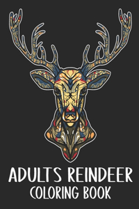 Adults Reindeer Coloring Book