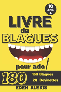 Livre de blagues pour ado