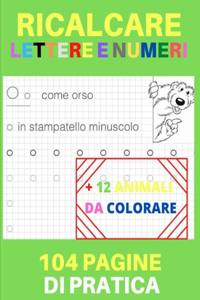 Ricalcare Lettere e Numeri