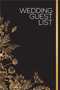 Wedding Guest List