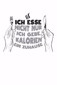 Ich esse nicht nicht nicht nur ich gebe Kalorien ein Zuhause