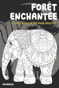 Livres à colorier pour adultes - Animaux - Forêt enchantée