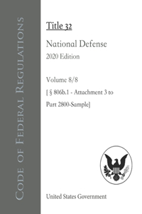 Code of Federal Regulations Title 32 National Defense 2020 Edition Volume 8/8 [§806b.1 - Attachment 3 to Part 2800-Sample]