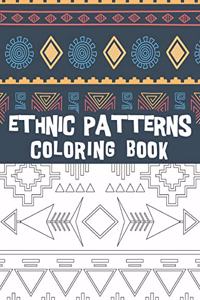 Ethnic patterns coloring book