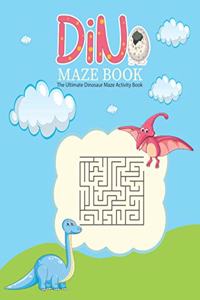 Dino Maze Activity Book