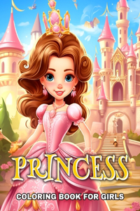 Princess Coloring Book for Girls