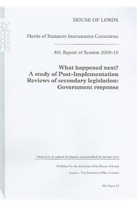 8th Report of Session 2009-10