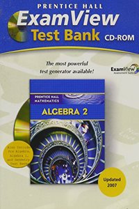 Prentice Hall Math Algebra 2 Examview Test Generator CD 2007c