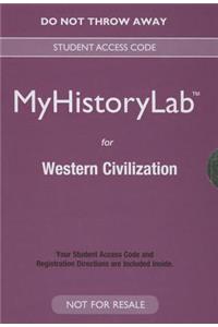 New Mylab History for Western Civilization -- Valuepack Access Card