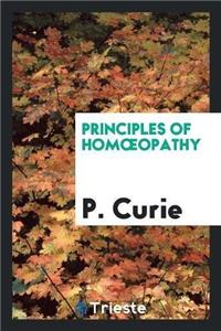 Principles of Homoeopathy