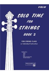 Solo Time for Strings, Book 2