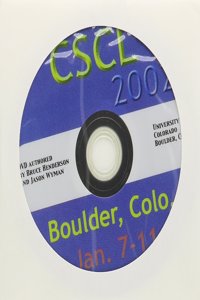 Computer Support for Collaborative Learning: Foundations for a Cscl Community (Cscl 2002)