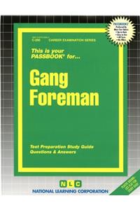 Gang Foreman