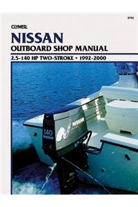 Nissan 2.5-140 HP 2-Stroke Outboards (1992-2000) Service Repair Manual