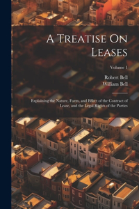 Treatise On Leases