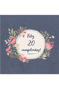 Feliz 20 Cumpleaños