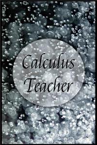 Calculus Teacher: Teachers and students wide ruled line journal or composition book