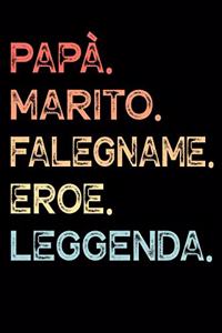 Papà. Marito. Falegname. Eroe. Leggenda.