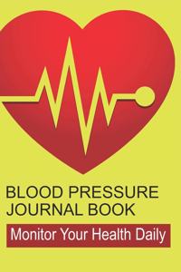 Blood Pressure Journal Book