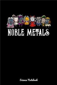 Noble Metals Science Notebook