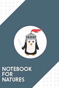 Notebook for Natures