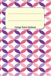 College Ruled Notebook