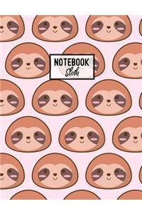 Sloth Notebook