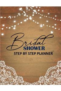 Bridal Shower Step By Step Planner