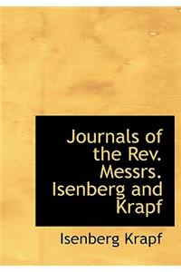 Journals of the REV. Messrs. Isenberg and Krapf