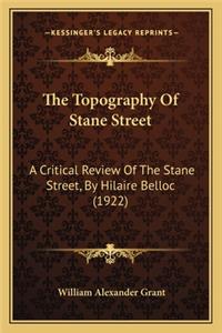 The Topography Of Stane Street