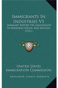 Immigrants in Industries V1