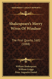 Shakespeare's Merry Wives Of Windsor