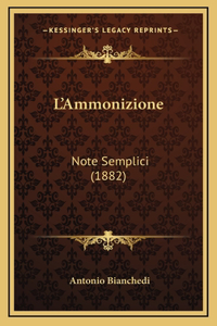 L'Ammonizione