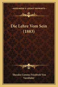 Lehre Vom Sein (1883)