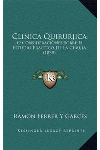 Clinica Quirurjica